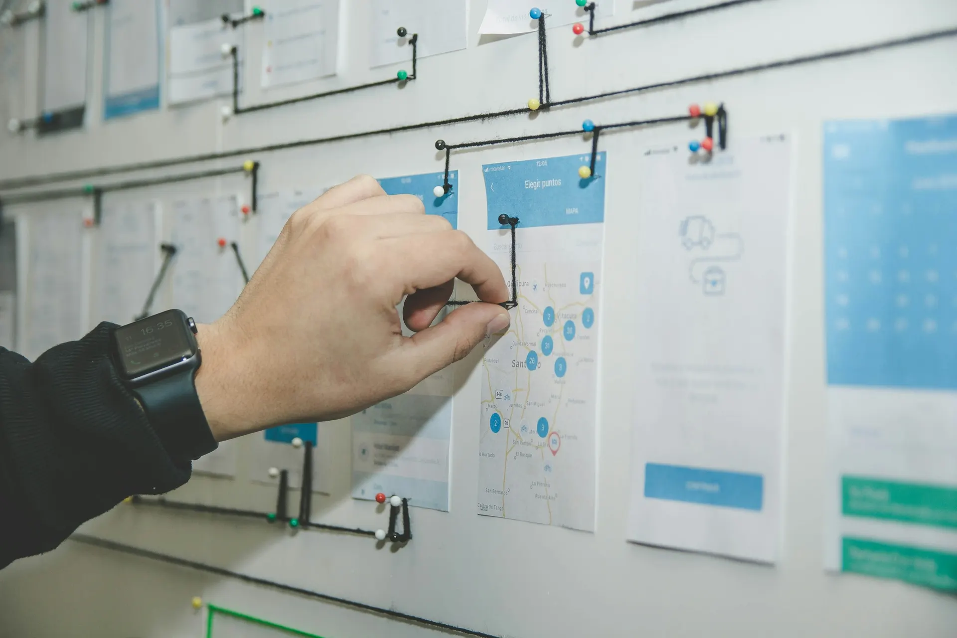 Process-mapping environment